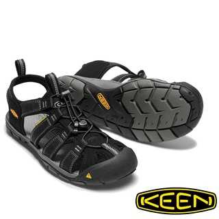 KEEN Men's Clearwater CNX  -BLACK/GARGOYLE [M] NEAรองเท้า ผู้ชาย คีน แท้