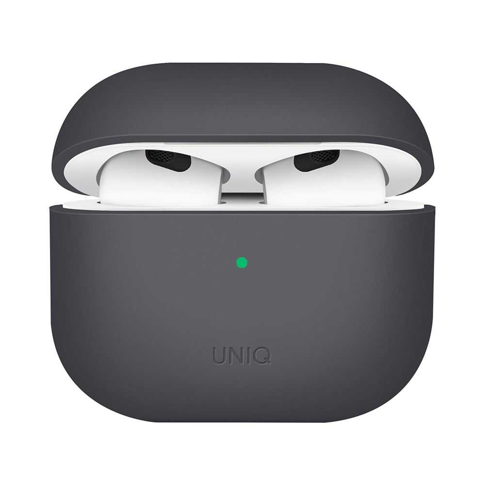 Uniq Casing for AirPods 3 Lino Hybrid Liquid Silicone - Grey