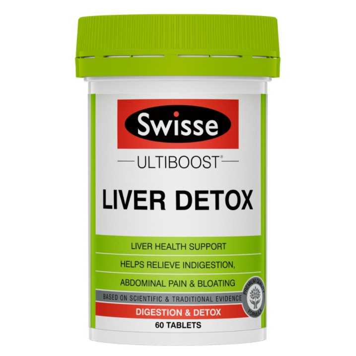 Swisse ultiboost Liver detox 60tab