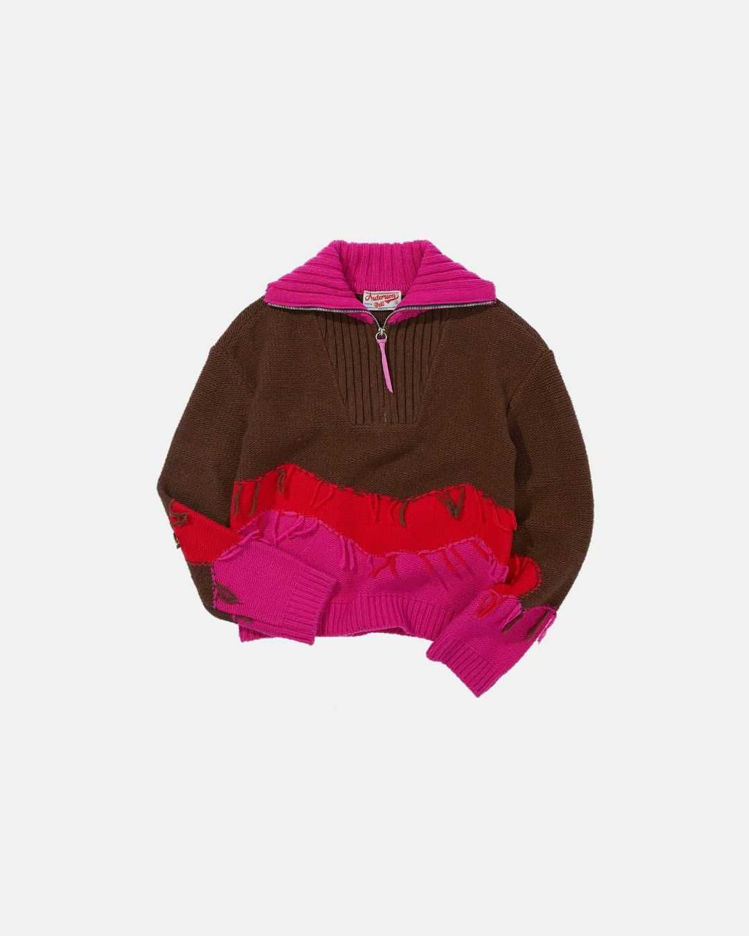 Andersson Bell | Mountain Half Zip Sweater