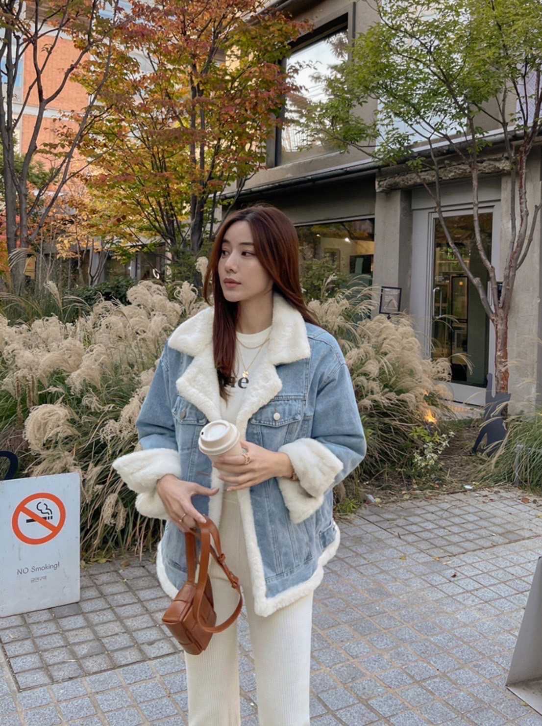 Jacket ยีนส์บุขนนุ่มมาก ใส่ได้ 2 ด้านในตัวเดียวเลยค่า