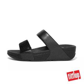 FITFLOP Women's LULU Crystal Slides -Black [W] NEA รองเท้าแตะ ผู้หญิง ฟิตฟลอป  แท้ EC4