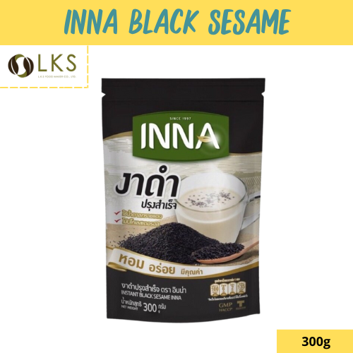 Inna Black Sesame งาดำปรุงสำเร็จพร้อมดื่ม 300g (25g x 12 sachets)