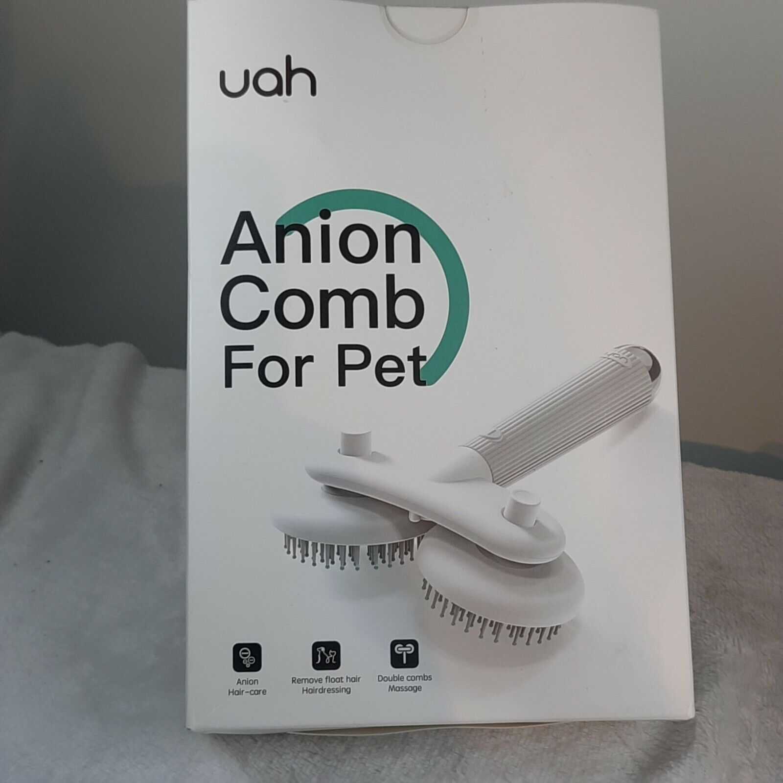 Anion comb for pet Dog Cat Grooming Brush massager for pets
