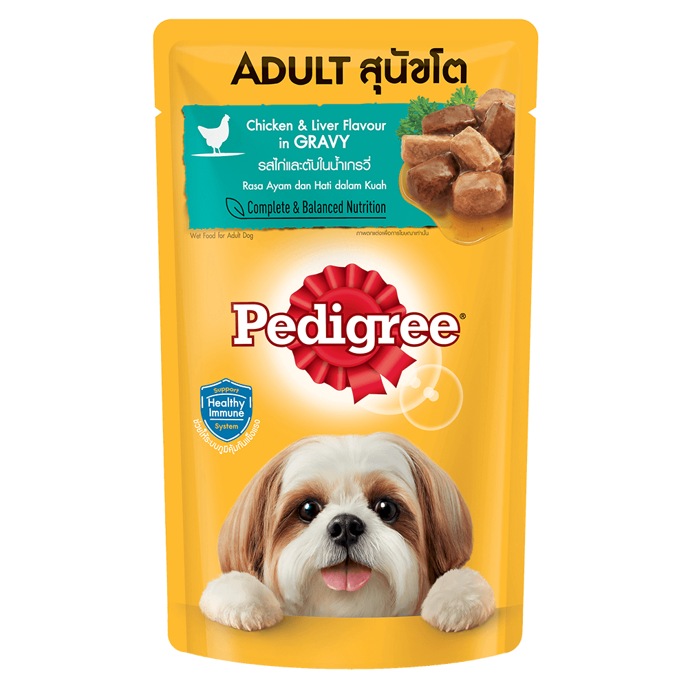 Pedigree อาหารเปียกสุนัข อาหารสุนัข เพดดีกรี