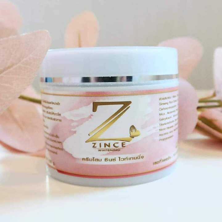 โสมซินซ์ zince whitening cream ปริมาณ 100g.