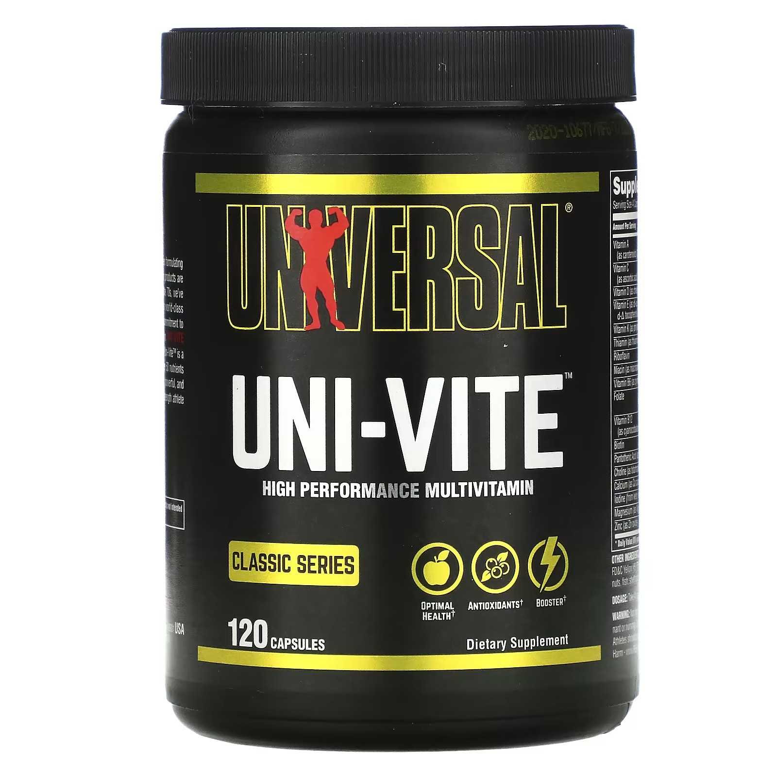 Universal Uni-Vite 120 Capsules