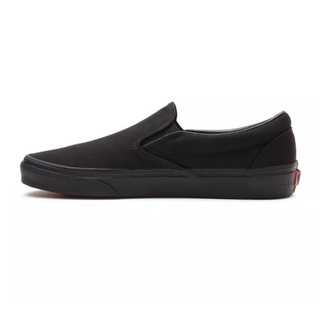 VANS Classic Slip-on - Black/Black [U] NEW รองเท้า ทรงสวม ได้ทั้งชายและหญิง แวนส์  แท้