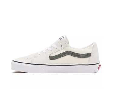VANS Sk8-LOW Utility Pop - Blanc De Blanc​/Khaki [U] NEA รองเท้า ผู้ชาย แวนส์ แท้