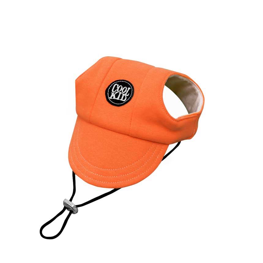 หมวกหมาแมว - หมวก cool kid ( S/M/M2/L/XL ) สีแซลมอน