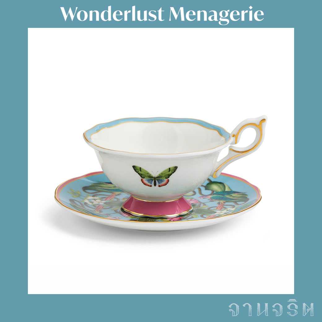 ชุดถ้วยชาพร้อมจานรอง NEW Wedgwood Wonderlust