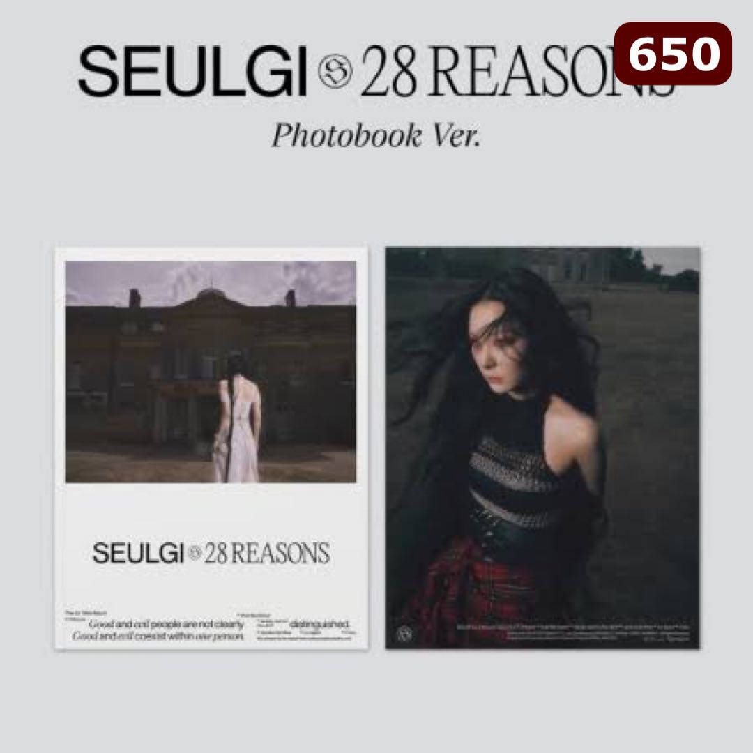 [พร้อมส่ง] SEULGI - The 1st Mini Album [28 Reasons] Photobook Ver.