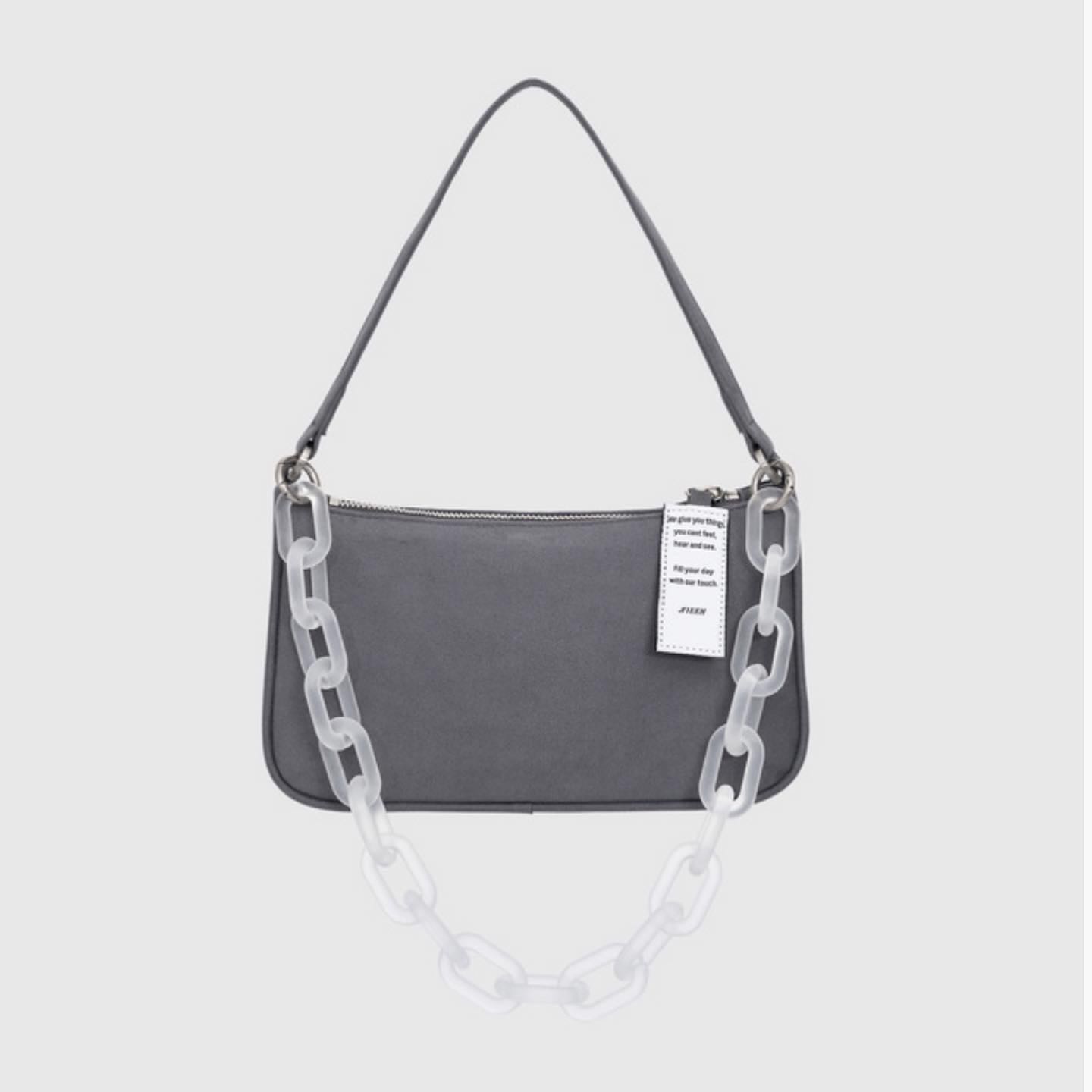 (พร้อมส่ง) Nieeh envelope suede leather