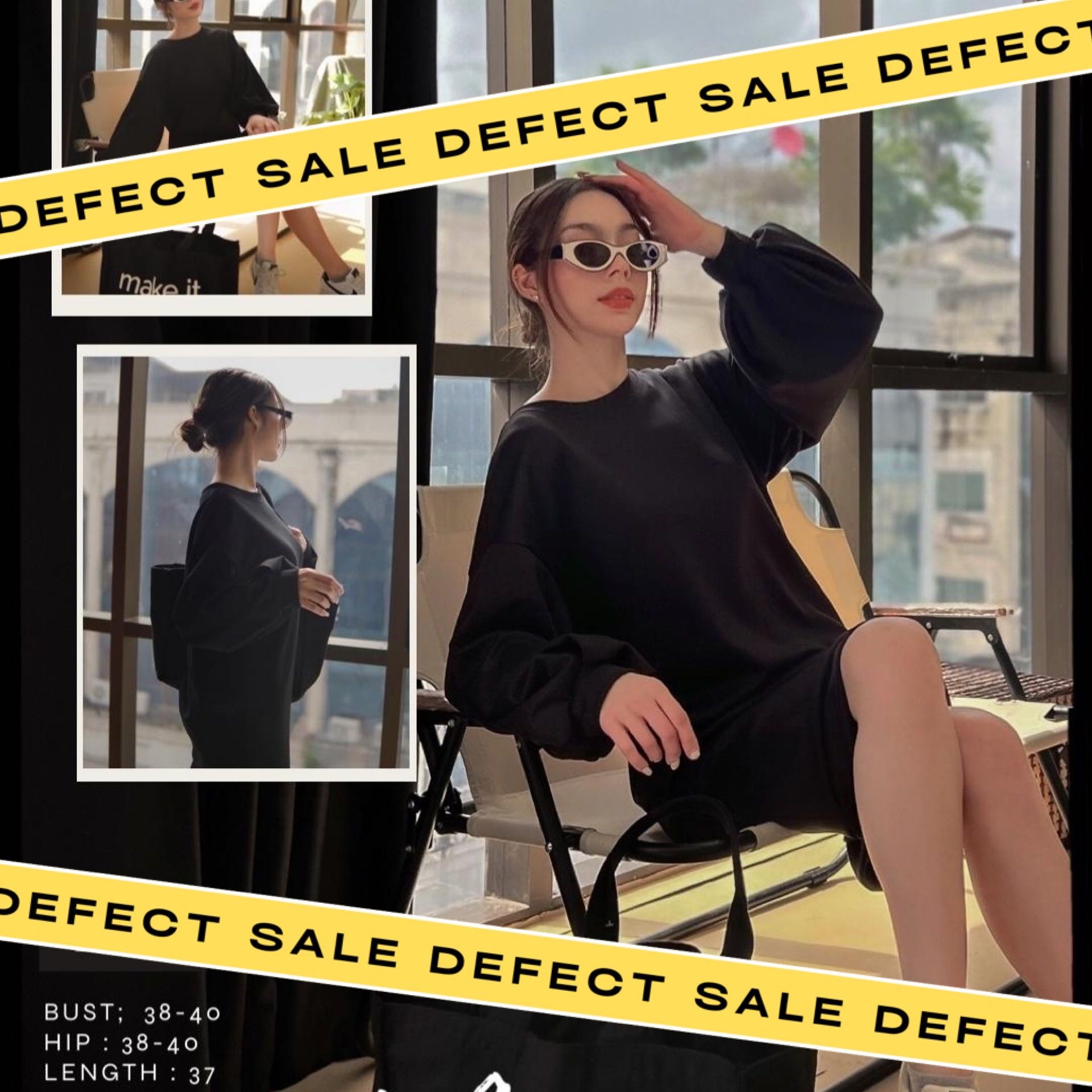 (DEFECT) Kimm Sweatshirt dress