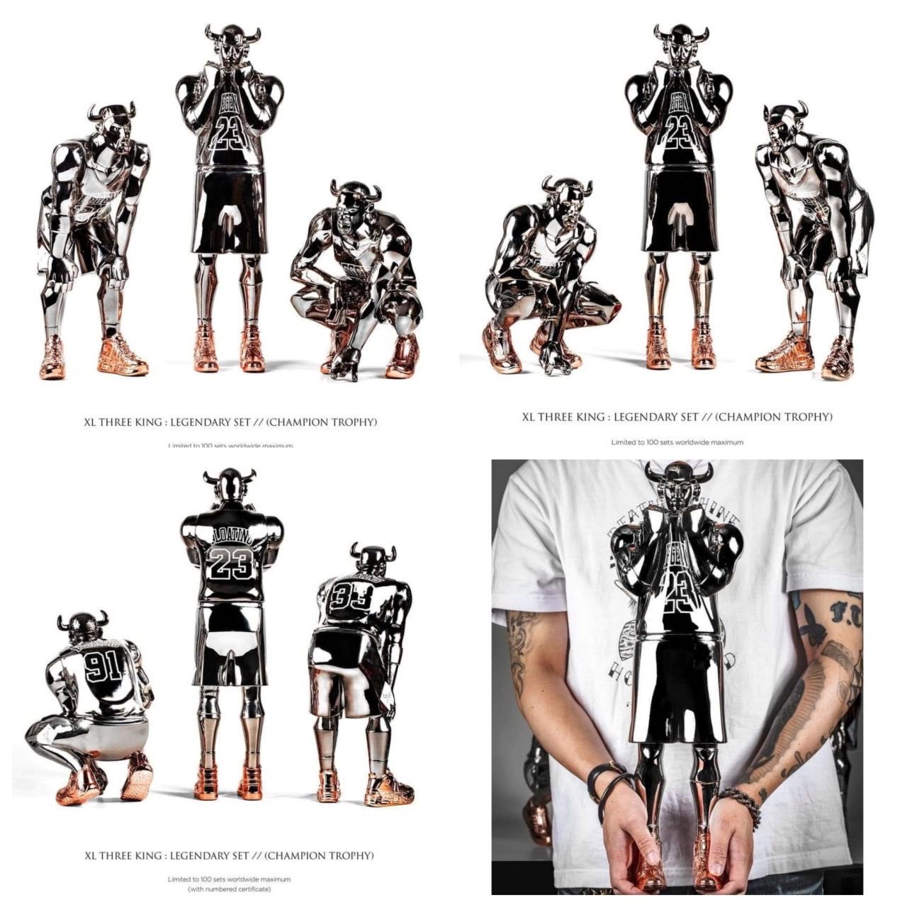 Fools Paradise XL THREE KING LEGENDARY (CHAMPION TROPHY)  limited 100 pcs Set ละ 