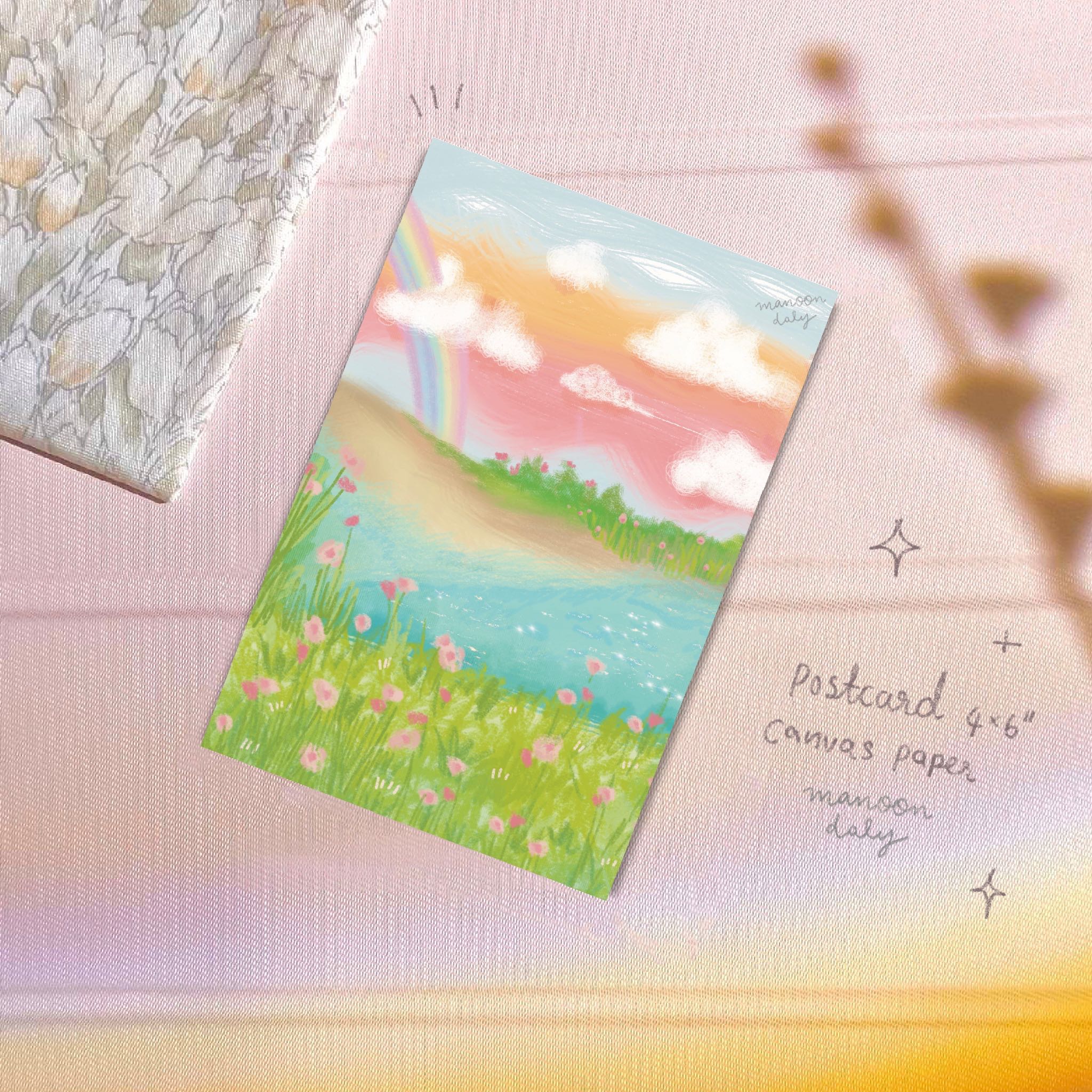 Wonderland Rainbows 🌈 | Postcard 4x6”