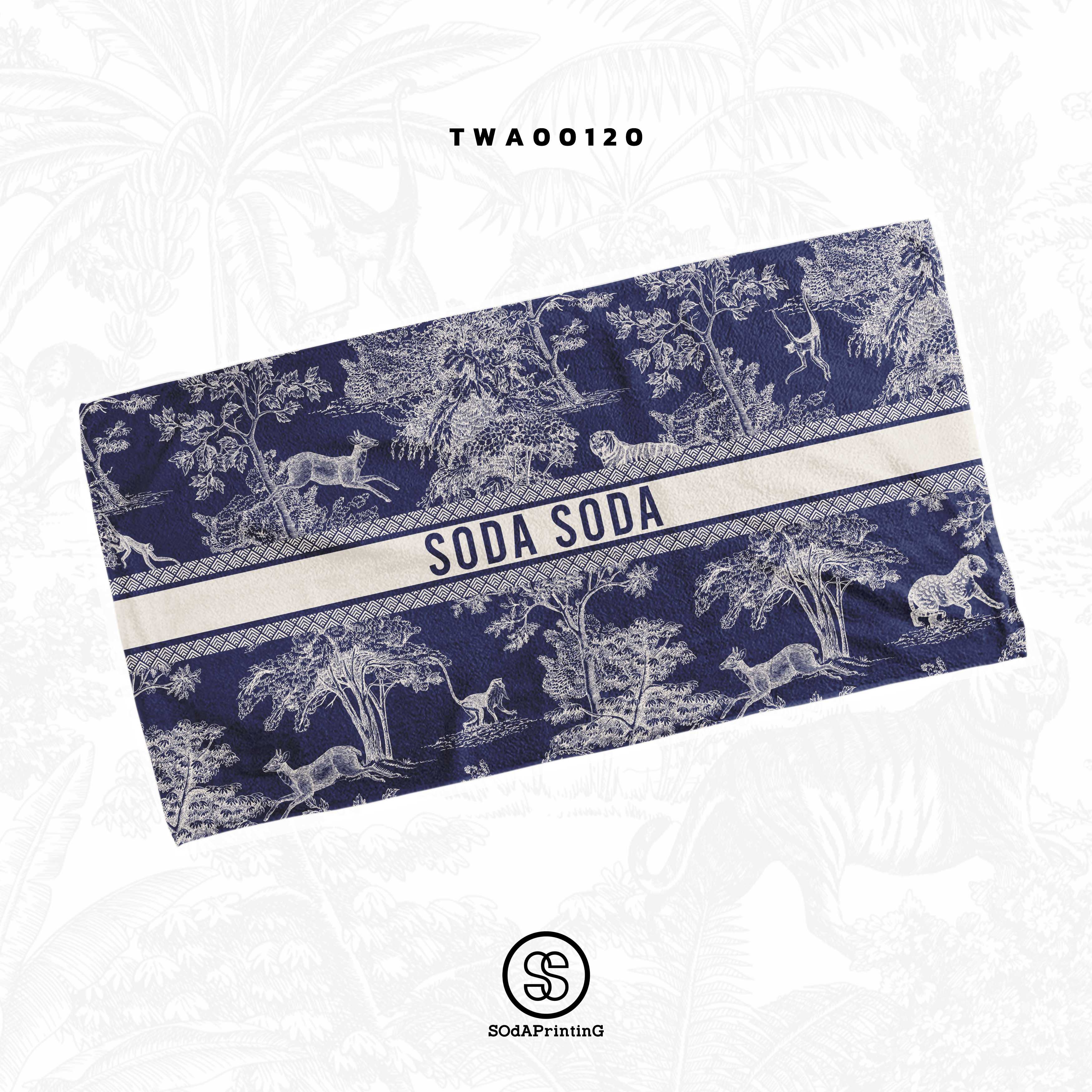 ผ้าเช็ดตัว FOREST รหัส  TWA00120 #SOdAtowel #SOdAhome #FOREST