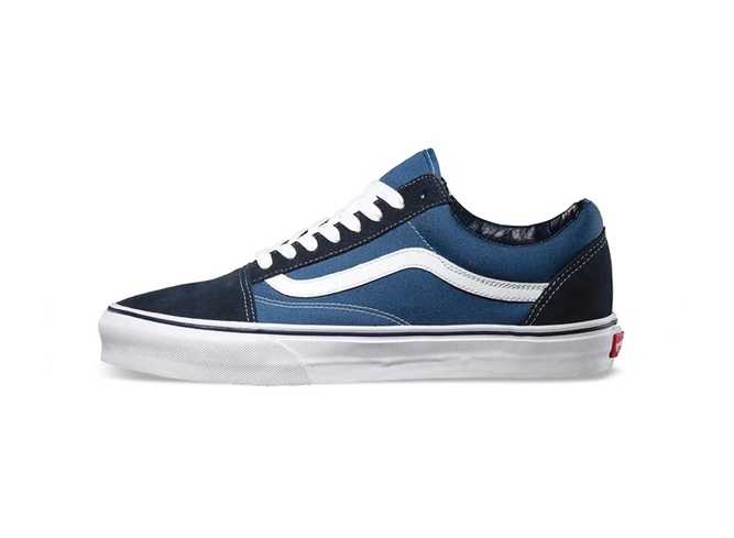 VANS Old Skool (Classic) - Navy/White [U] NEA รองเท้า ได้ทั้งชายและหญิง แวนส์ โอวสคูล แท้