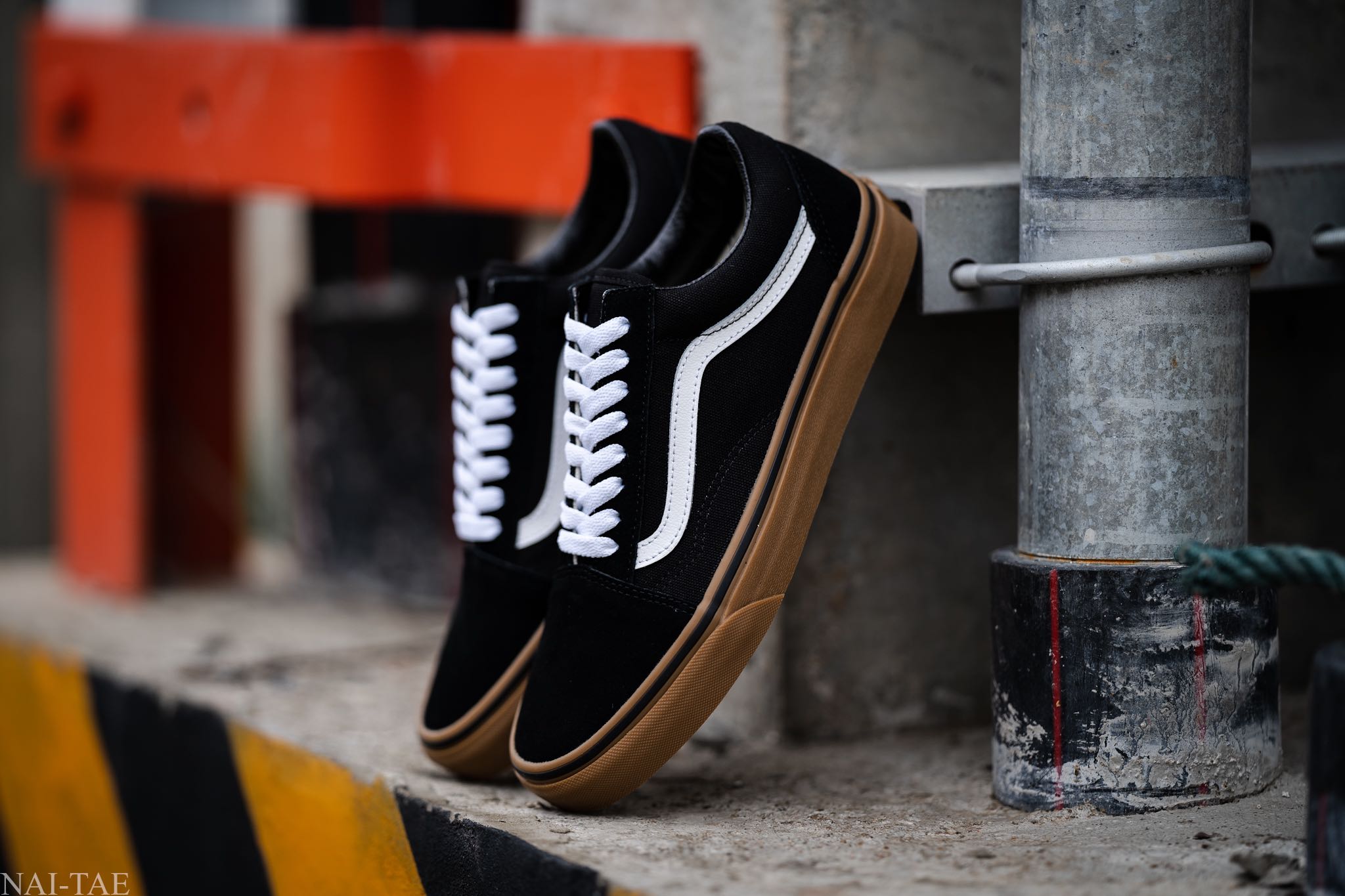 Vans old skool medium gum cheap