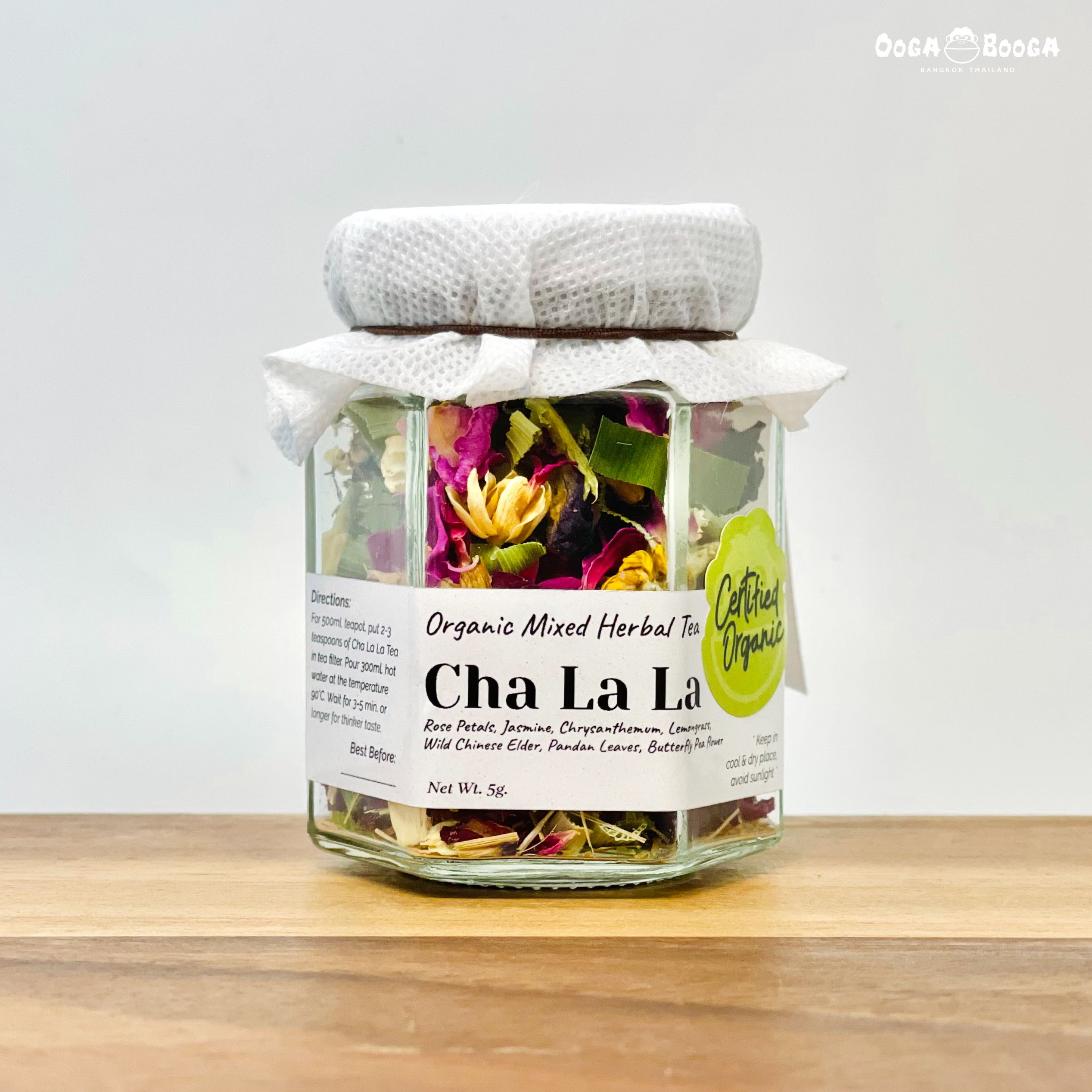 Cha la la ชารวมดอกไม้สมุนไพร 8 ชนิด