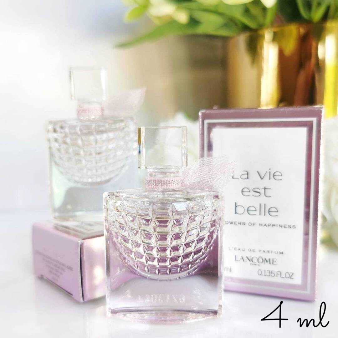 LANCOME La Vie Est Belle Flower of Happiness EDP น้ำหอมจิ๋ว น้ำหอมมินิ 4 ml หัวแต้ม