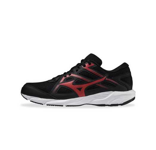 MIZUNO Running Maximizer 25 (Wide) -Black/High Risk Red [M] NEA รองเท้าวิ่ง ผู้ชาย มิซูโน่ แท้