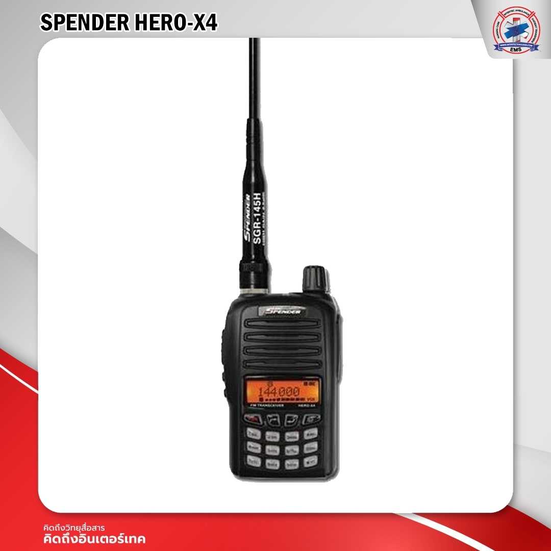 วิทยุสื่อสาร SPENDER HERO-X4