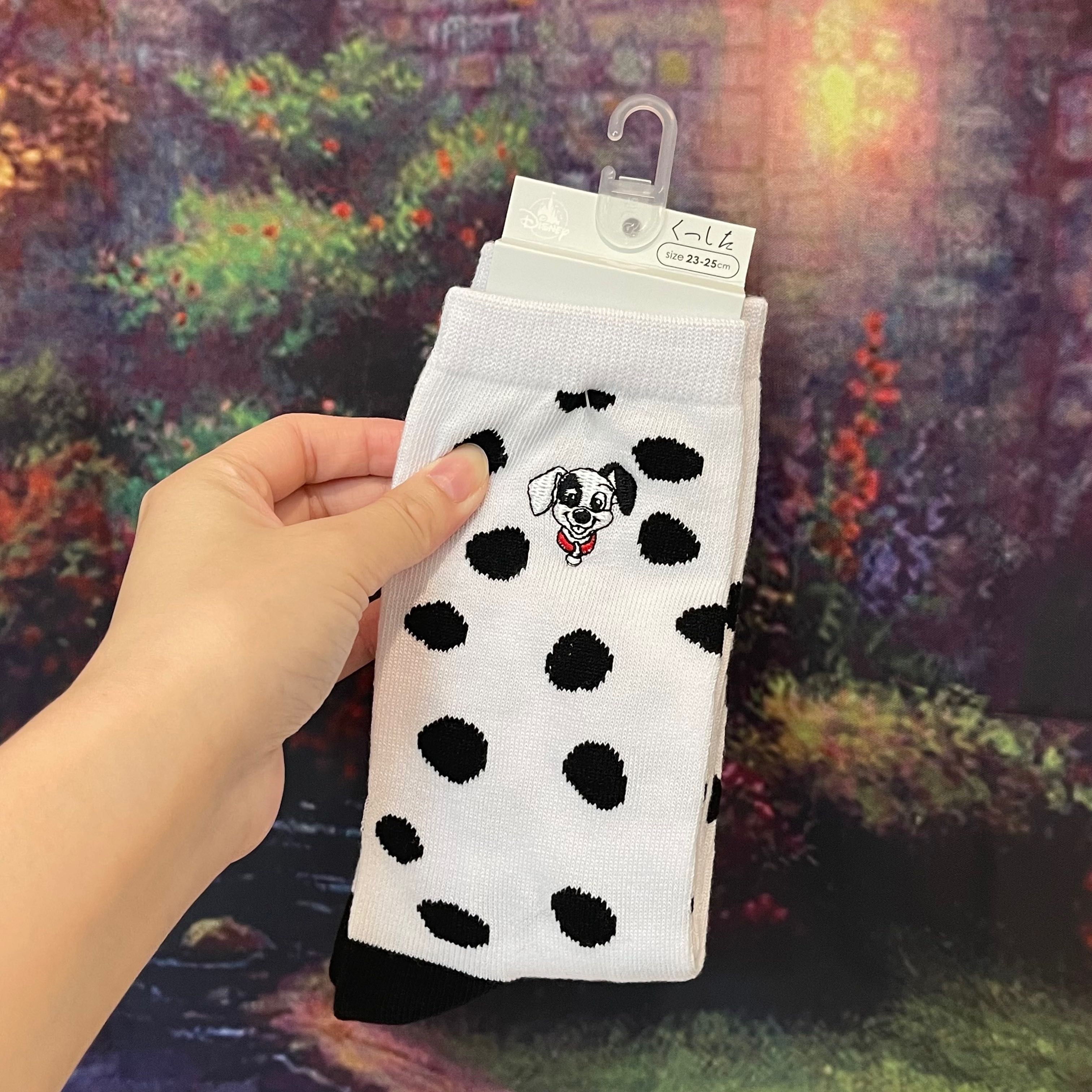ถุงเท้า 101 Dalmations - Face With Dot (Long)