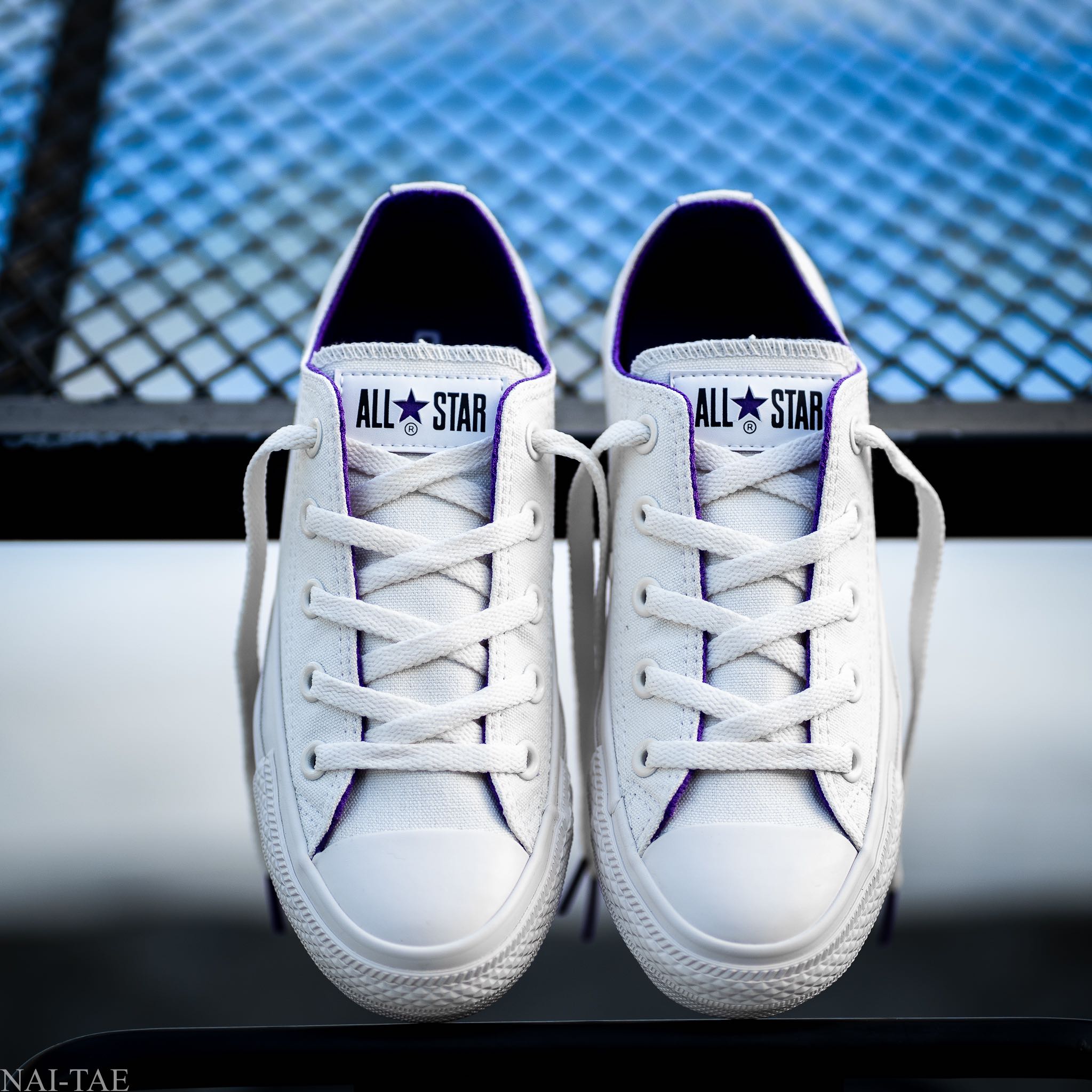 Exclusive Japan  CONVERSE ALL STAR  COSMOINWHITE  OX WHITE PURPLE