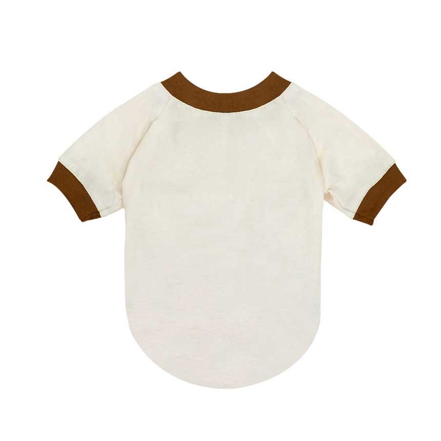 เสื้อยืดสัตว์เลี้ยง cool kid S/M/L/XL/2XL/3XL สีน้ำตาล / Cool kid pet T-shirts