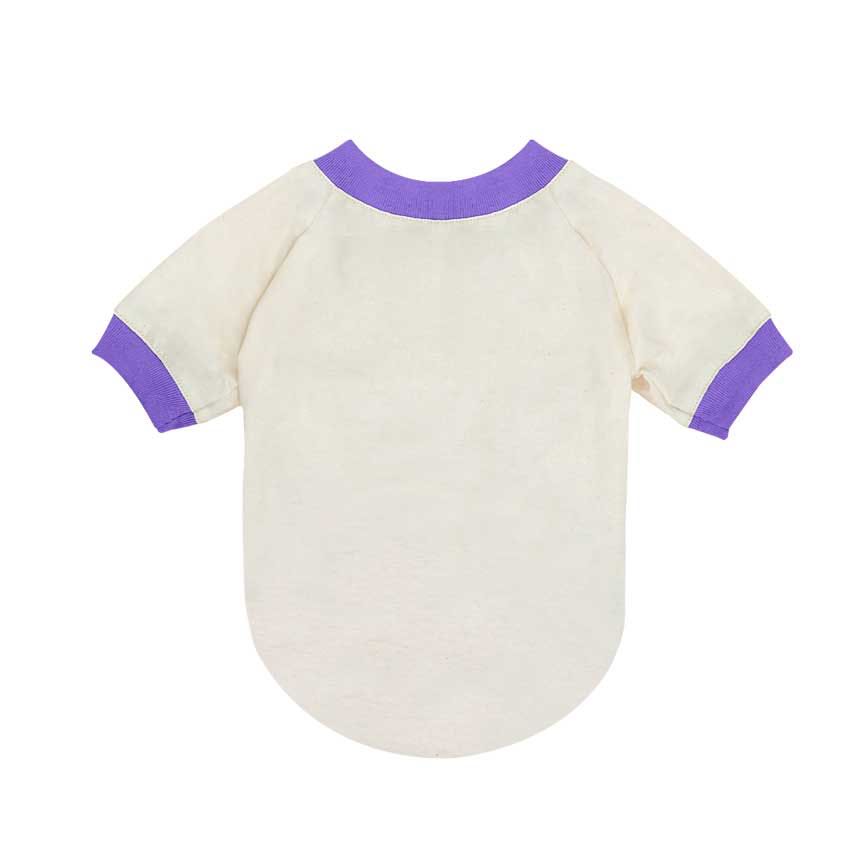 เสื้อยืดสัตว์เลี้ยง cool kid S/M/L/XL/2XL/3XL สีม่วง / Cool kid pet T-shirts