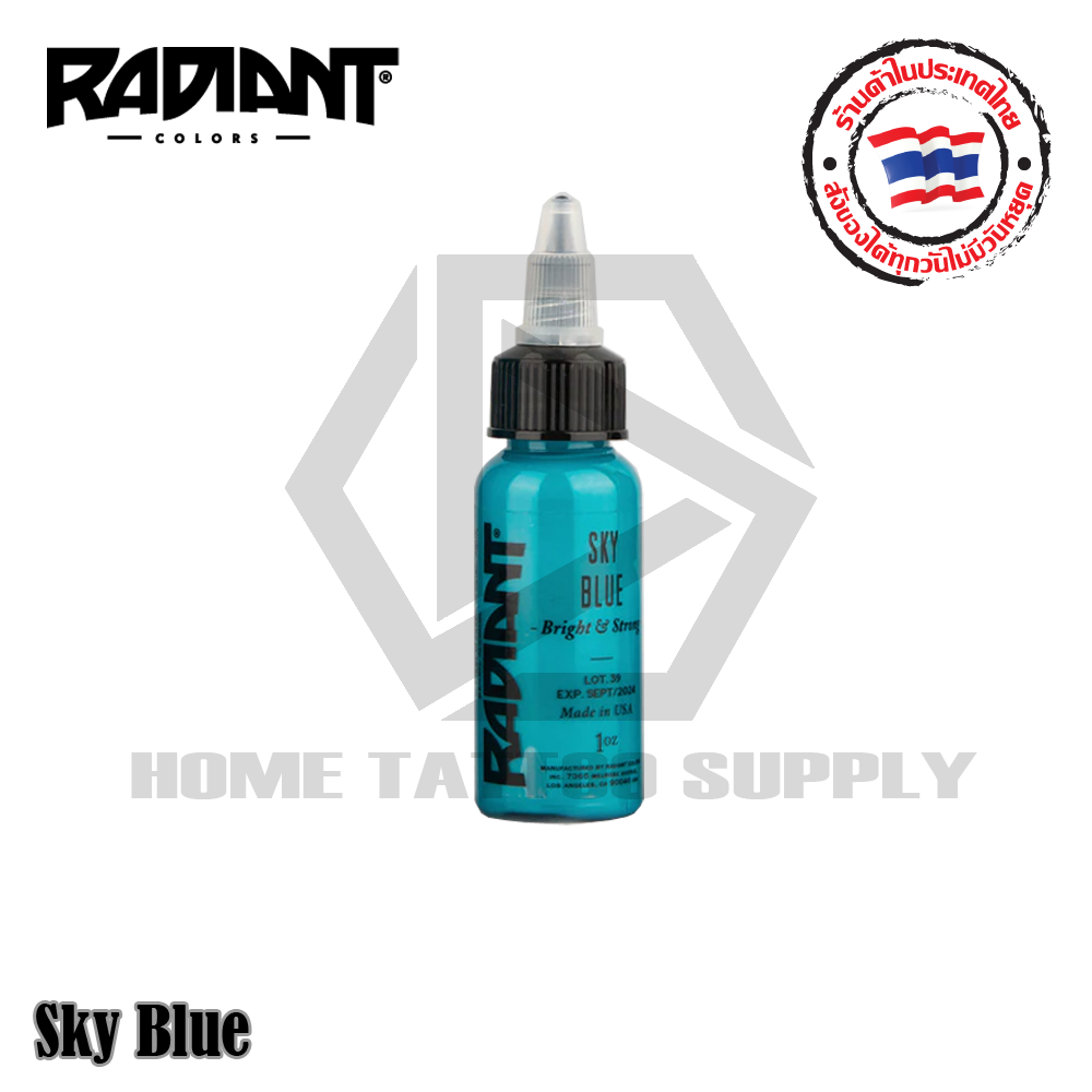 RADIANT INK หมึกสักเรเดียน SKY BLUE ขนาด 1 ออนซ์