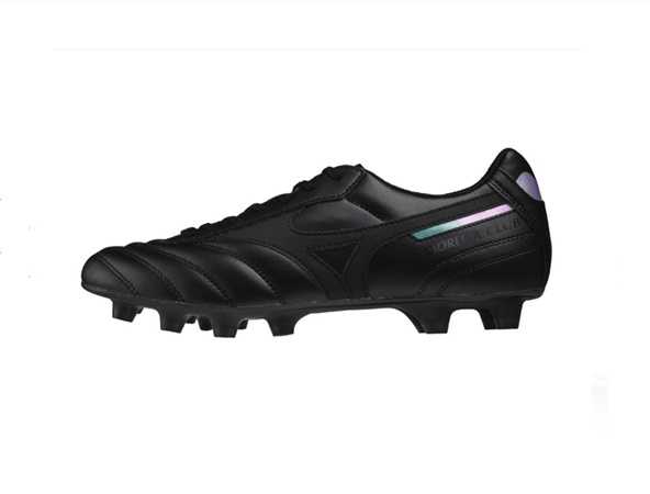 MIZUNO Morelia II CLUB -Black  Iridescent [U] NEA รองเท้าฟุตบอล สตั๊ด มิซูโน่ แท้