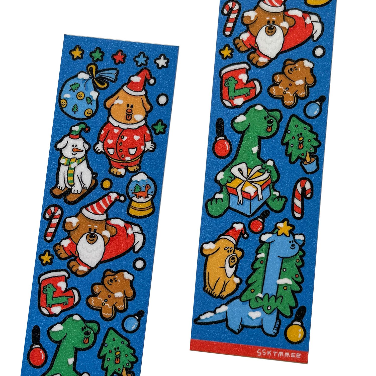 glitter sticker - Santa