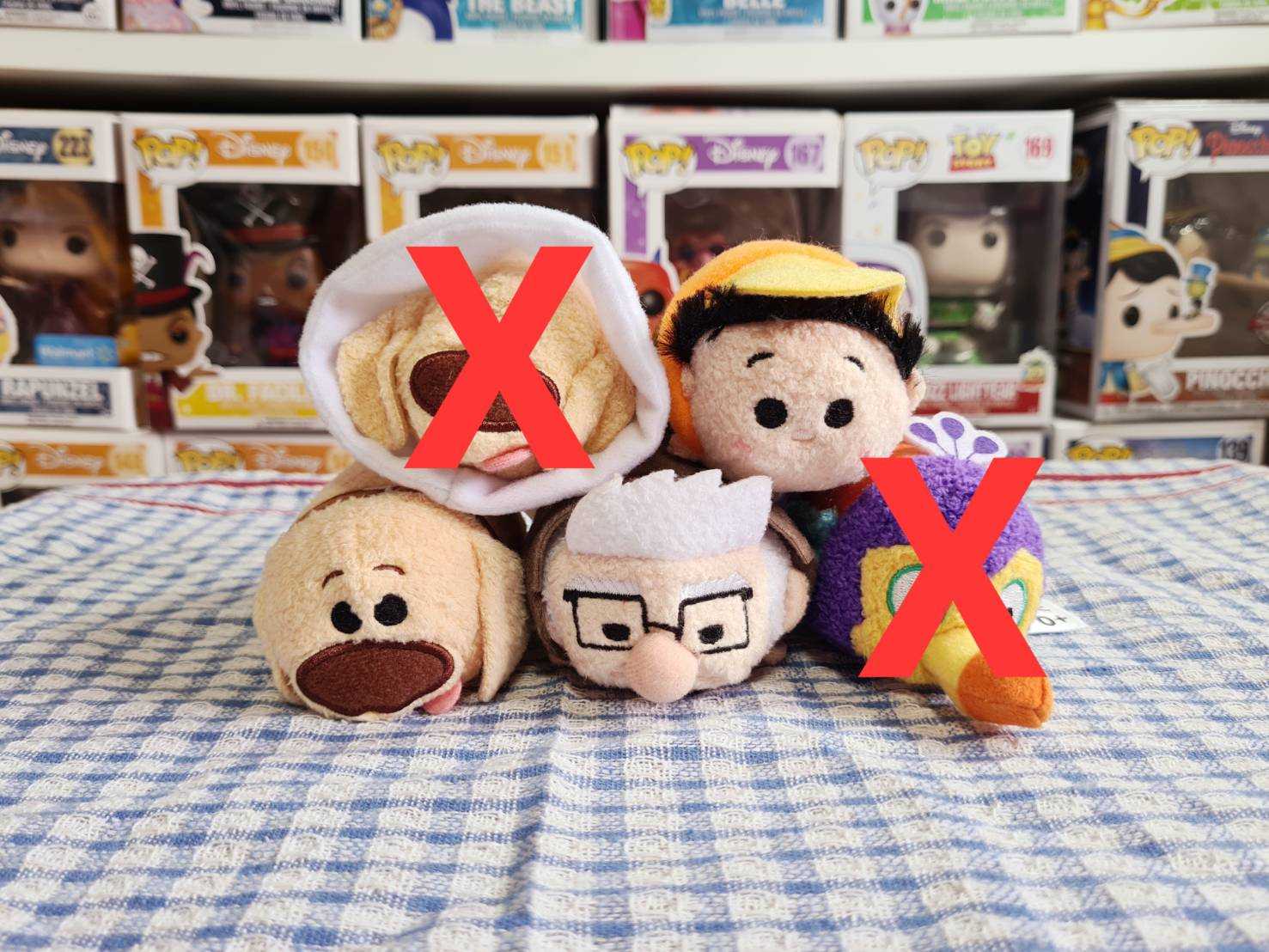 Tsum Tsum : UP ป้ายกระดาษ (พร้อมส่ง)