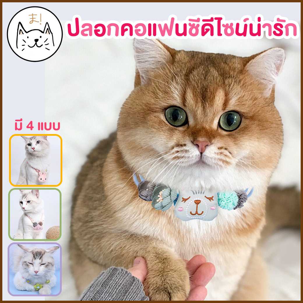 ปลอกคอแฟนซี ดีไซน์น่ารัก