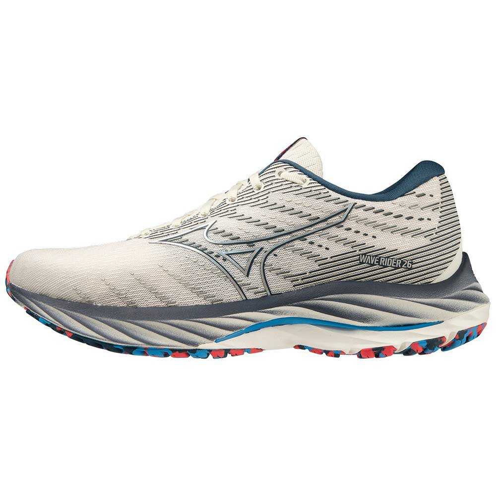 MIZUNO Wave Rider 26-Multicolor [W] NEA รองเท้าวิ่ง ผู้หญิง หน้ากว้าง มิตซูโน่ ลิขสิทธิ์ แท้