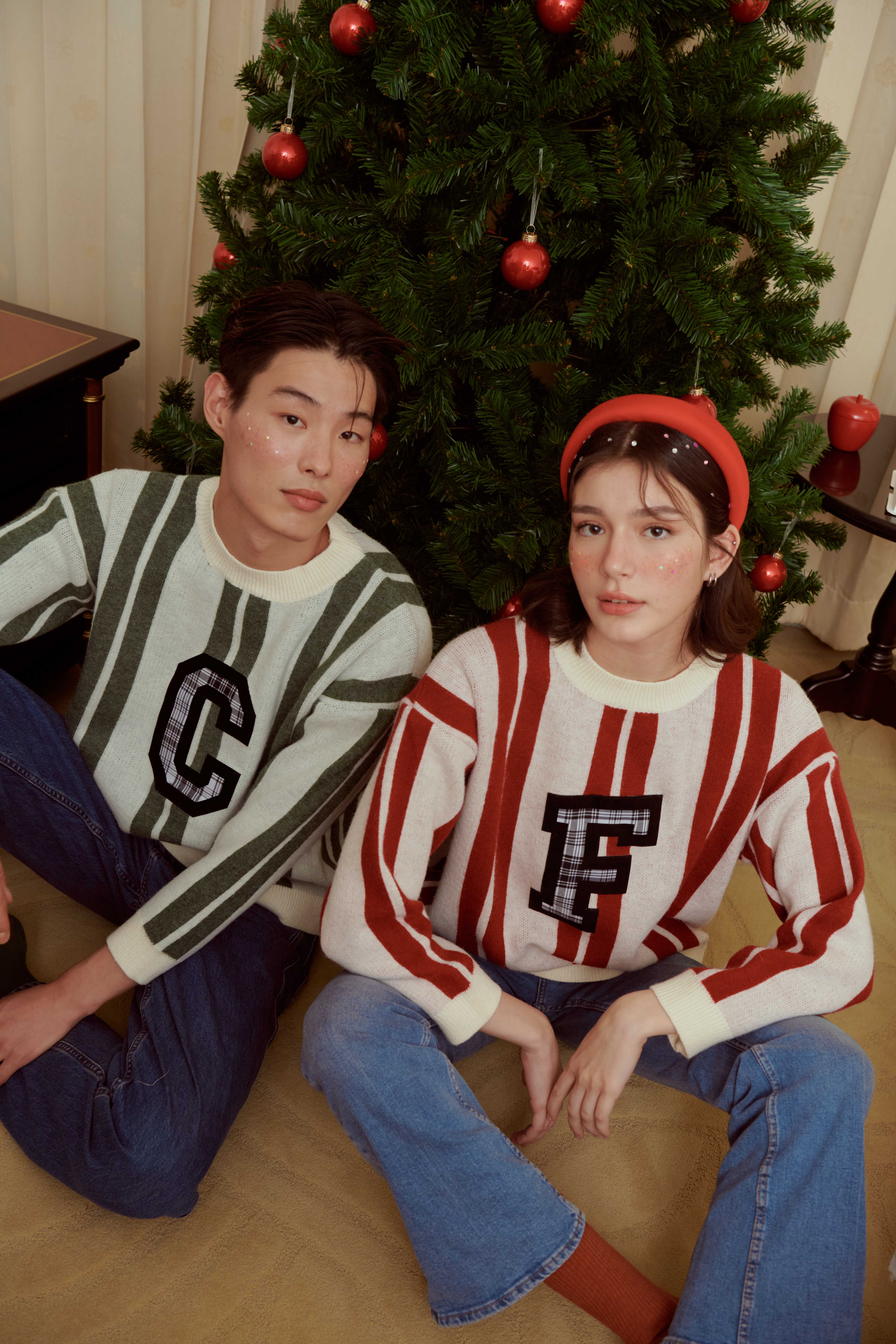 Candy Cane Sweater (จัดส่ง 28 ธันวาคม)