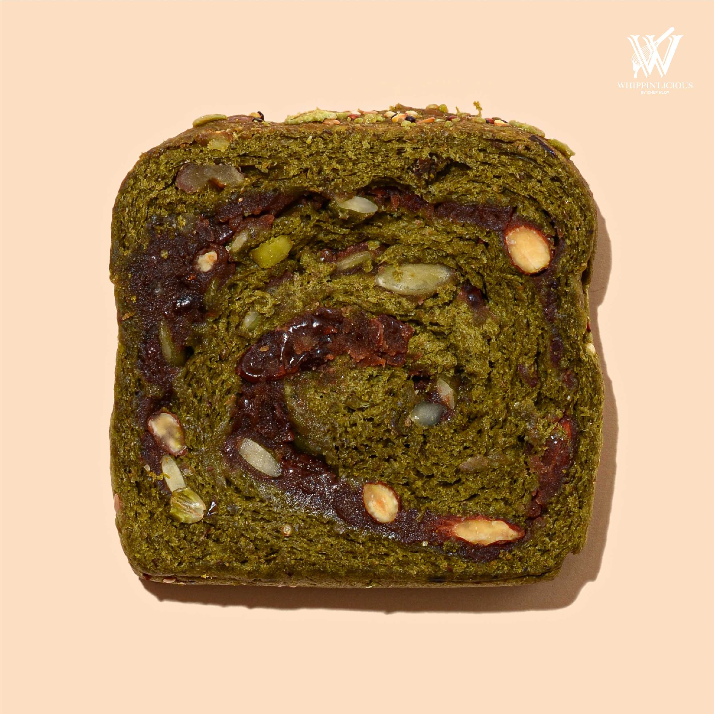 [PRE-ORDER] [VEGAN] Matcha & Adzuki Bean Mini Bread Loaf