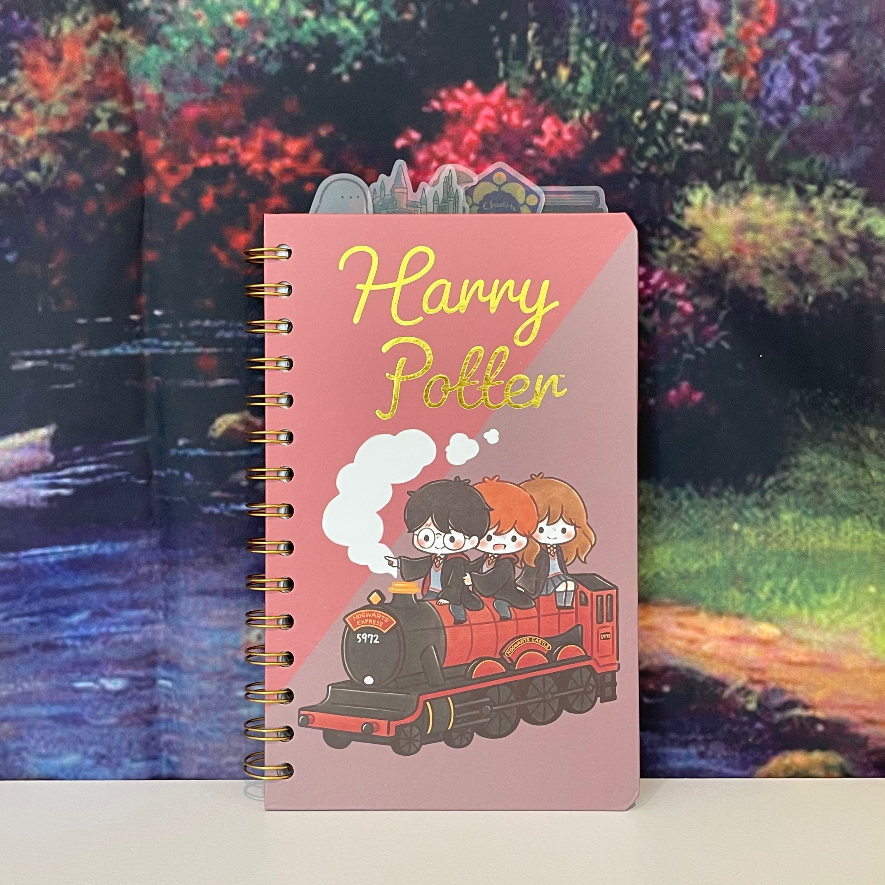 สมุดห่วงมีที่คั่น Harry Potter - Chibi Hogwarts Express (Red)