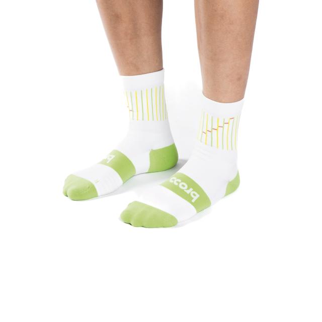 BEAT  | PERFORMANCE LOW CREWSOCKS PRO | WHITE