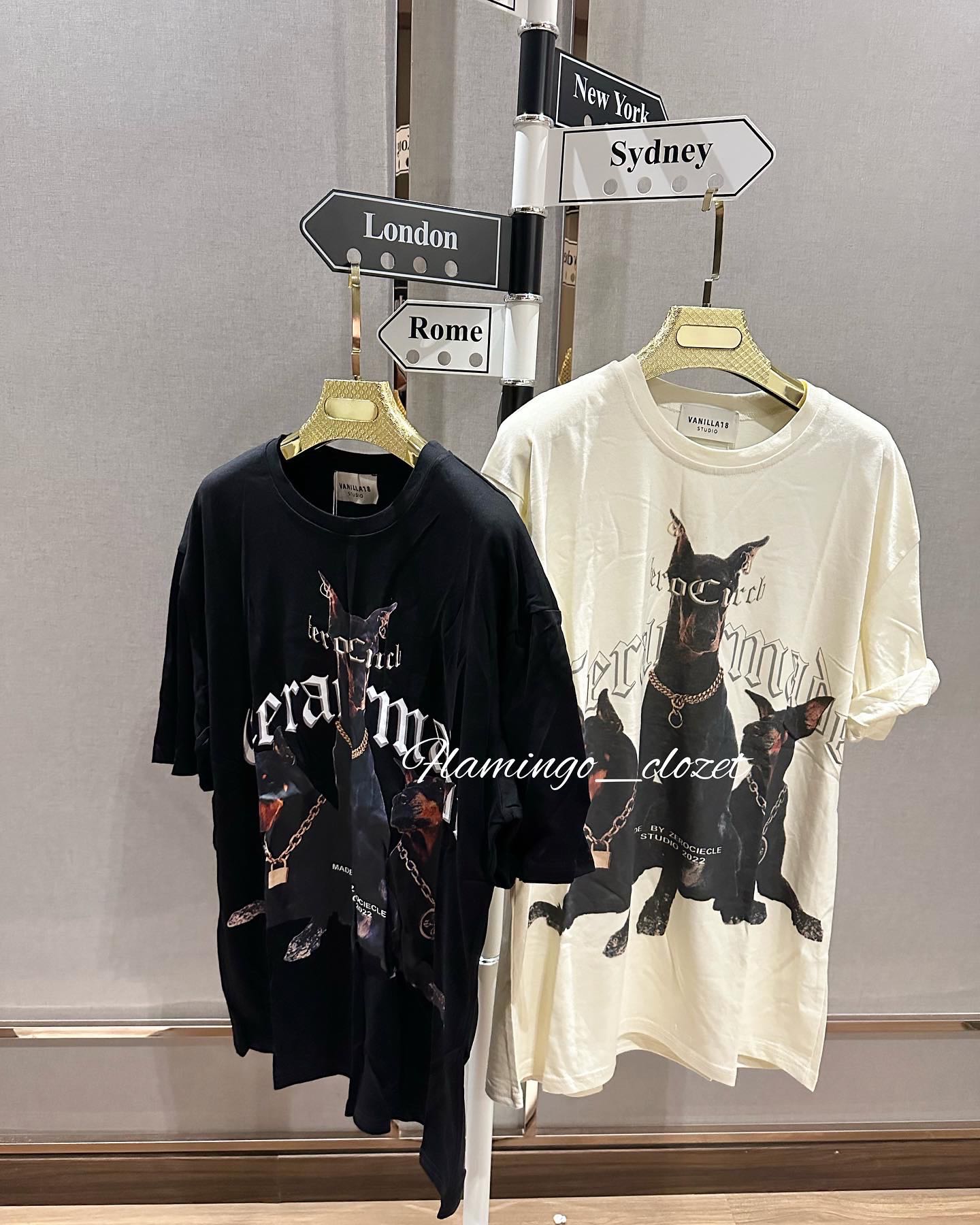 เสื้อยืด 3dogs oversize