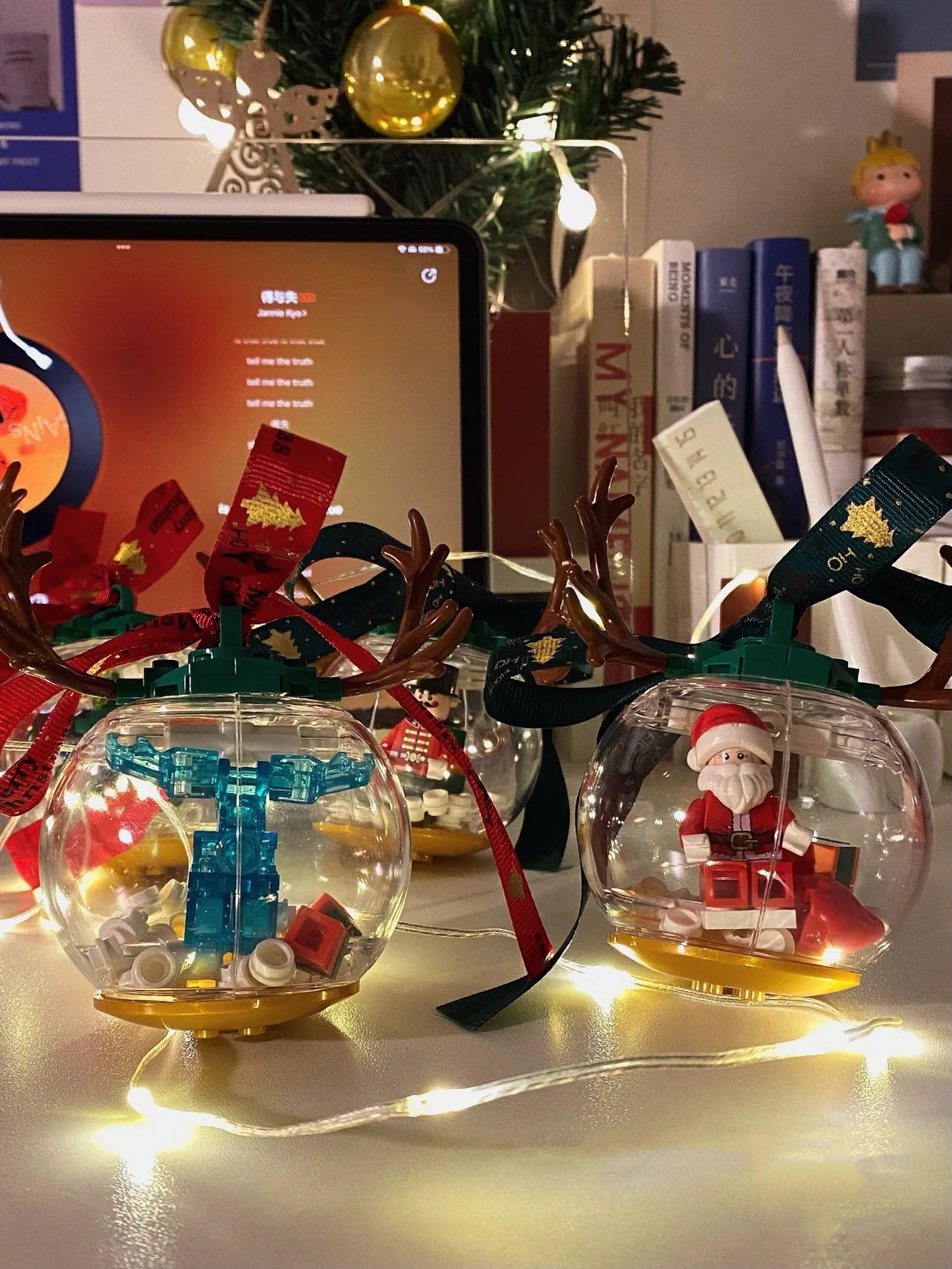 🚚พร้อมส่ง Ornament ball lego 🎄