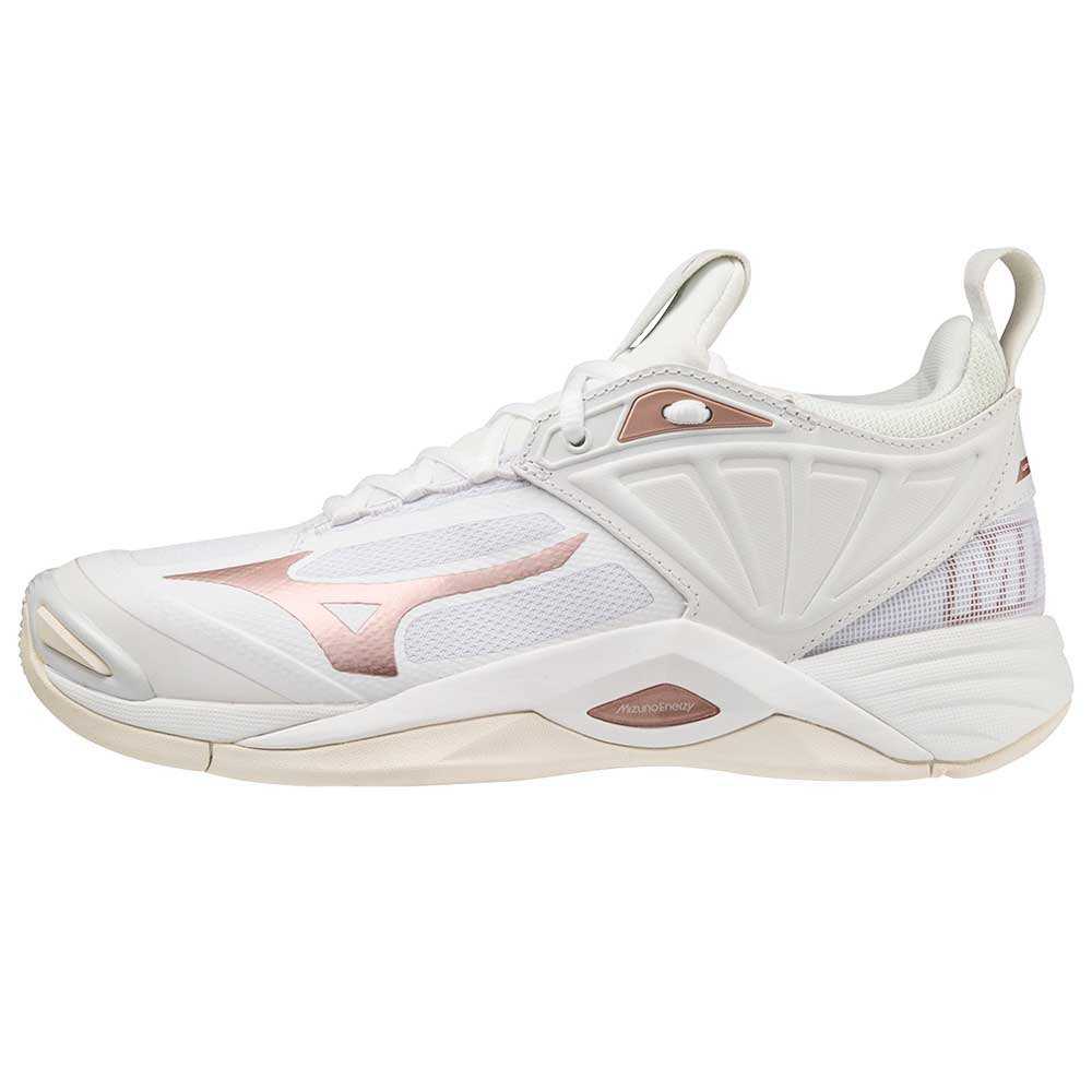 MIZUNO Volleyball Momentum 2 -White Gold [M] NEA รองเท้าวอลเลย์บอล ผู้ชาย มิตซูโน่ ตัวเด็ด แท้