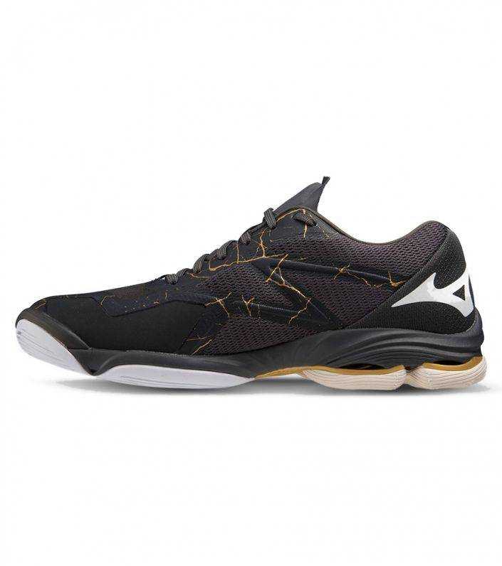 MIZUNOVolleyball Wave Lightning Z7 -Black Gold [M] NEA รองเท้าวอลเลย์บอล ผู้ชาย มิตซูโน่ แท้