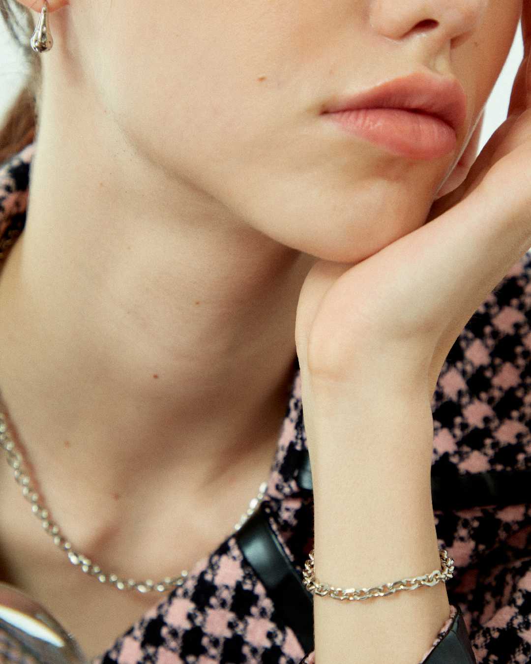 Julys - chubby chain necklace and bracelet