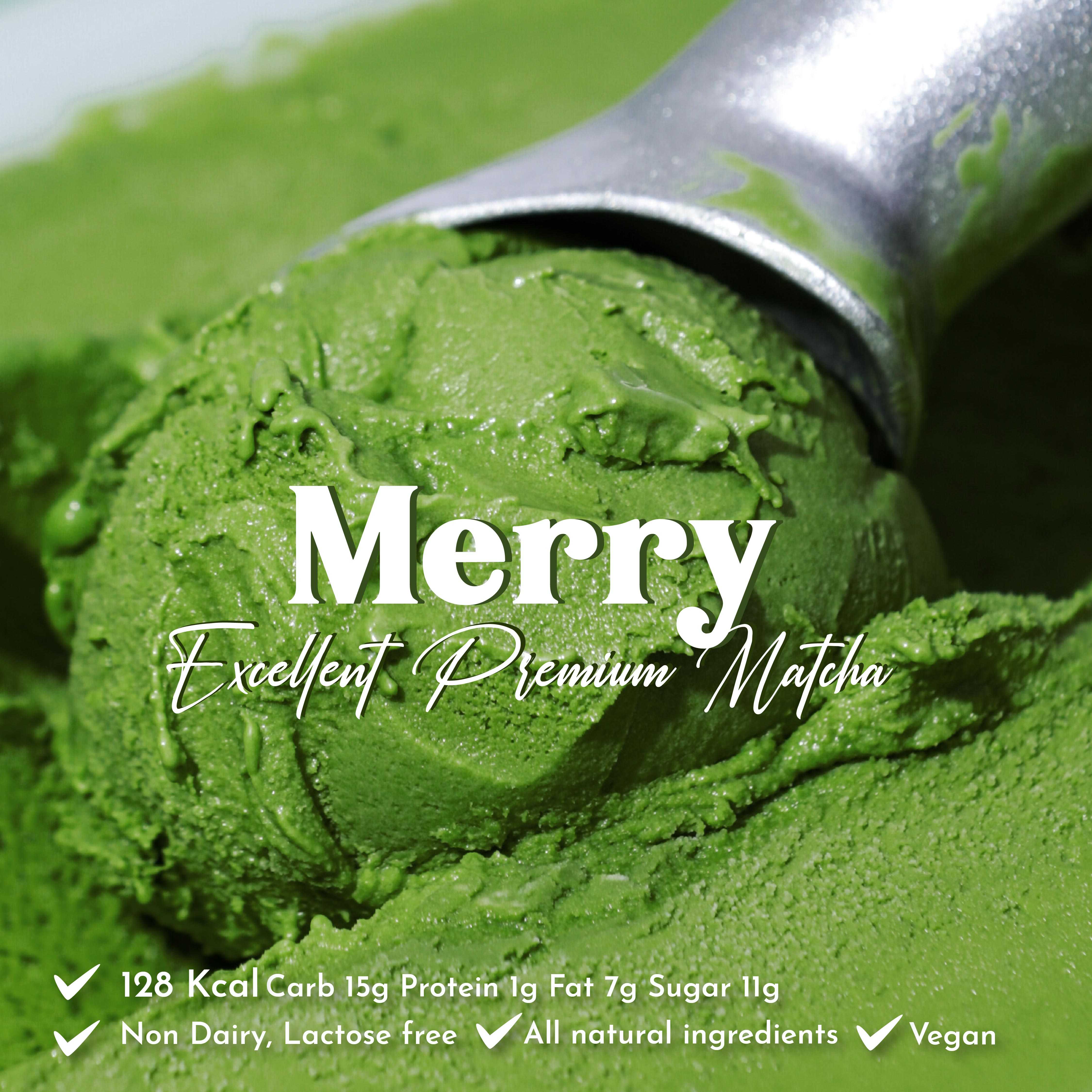 (1 cup) Merry : Excellent premium matcha