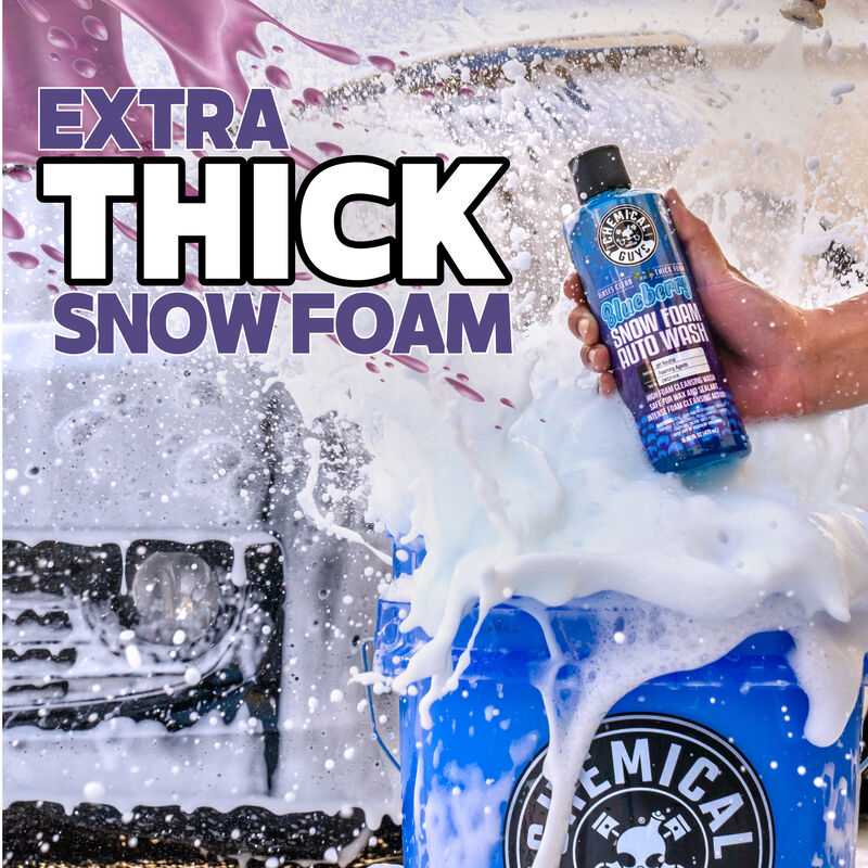BlueBerry Snow Foam Auto Wash