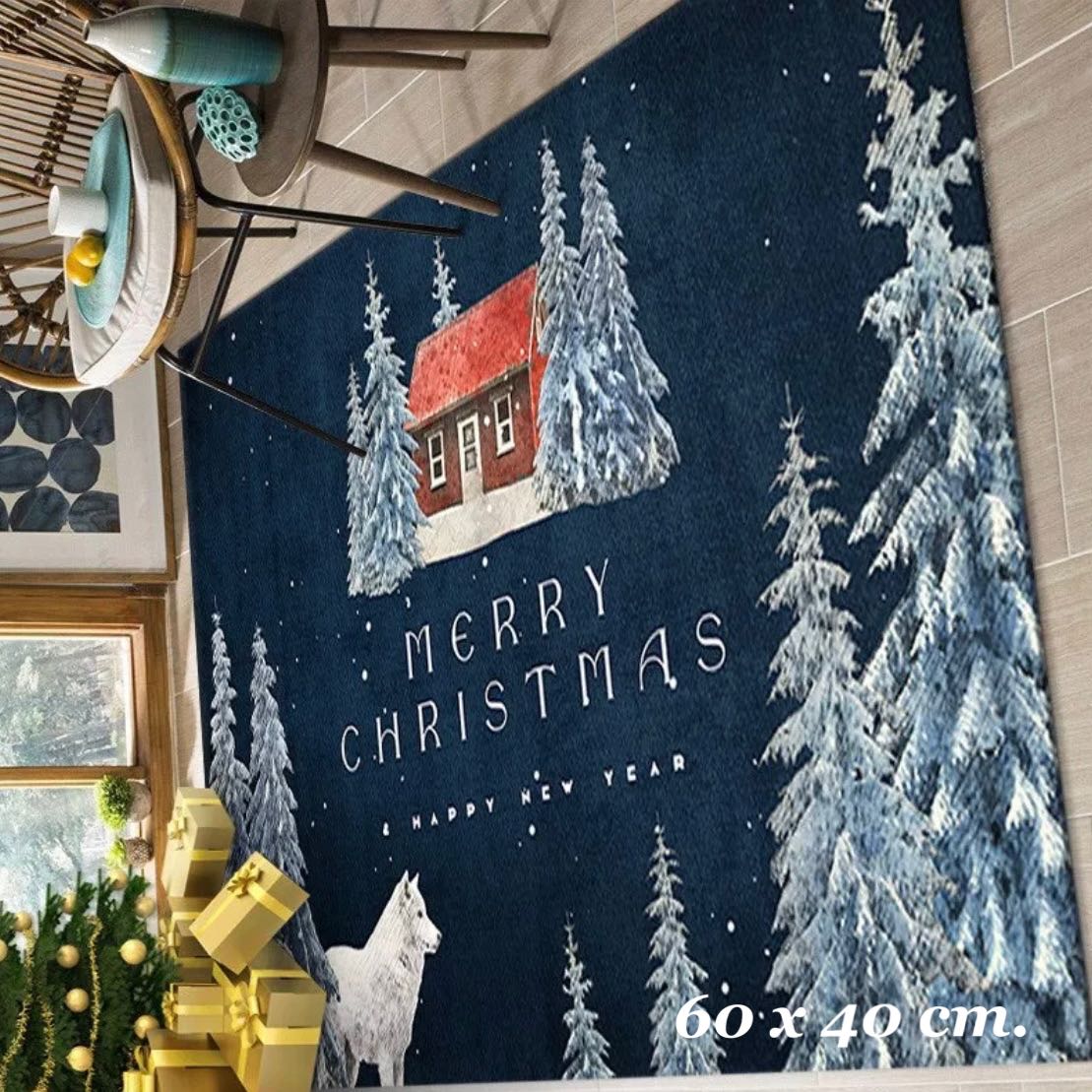 🎄🎅🏻𝗖𝗵𝗿𝗶𝘀𝘁𝗺𝗮𝘀 𝗠𝗮𝘁☃️🎄 พรมคริสมาส ขนาด 40 x 60 cm