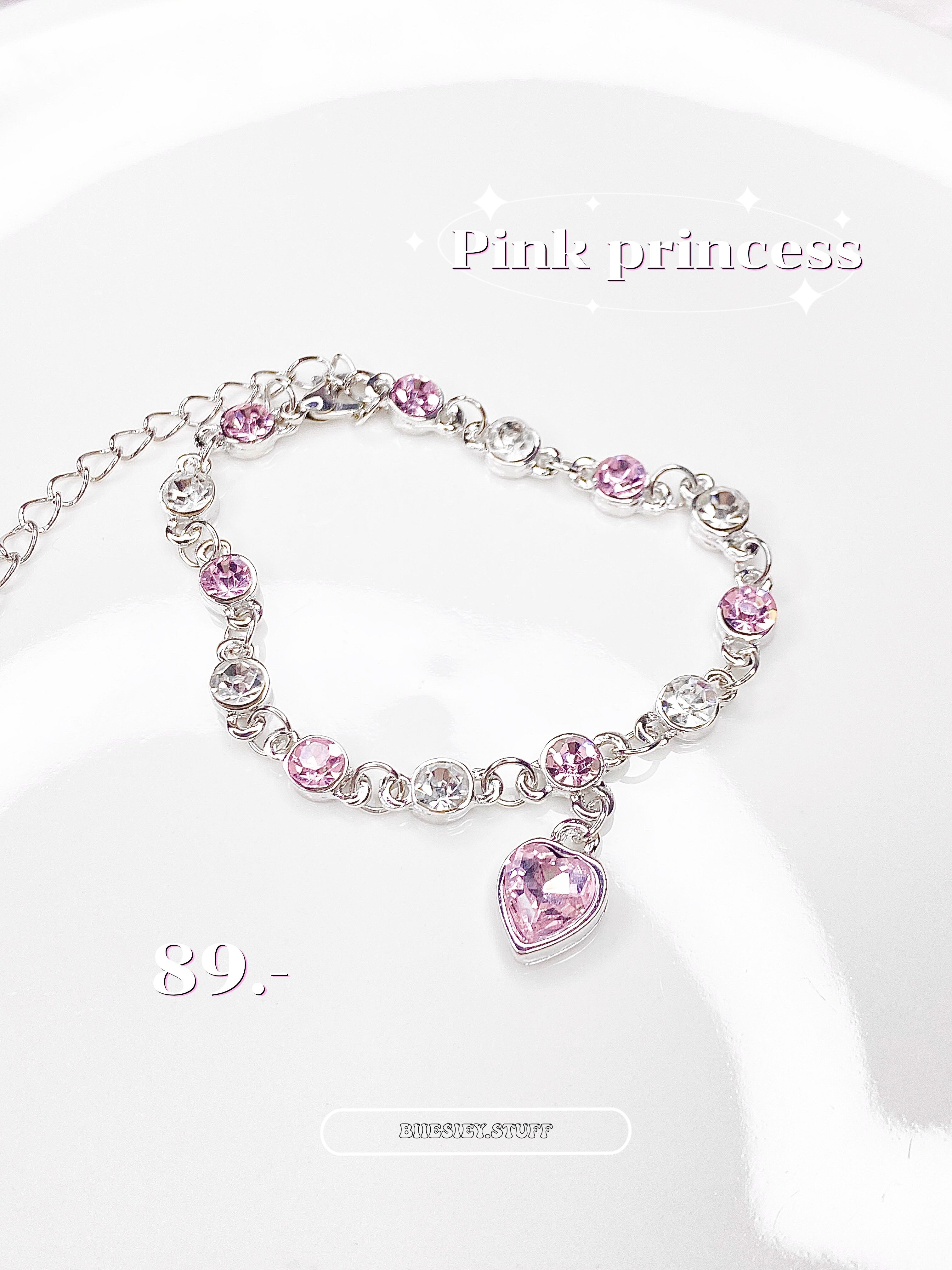 สร้อยข้อมือ รุ่น Pink Princess